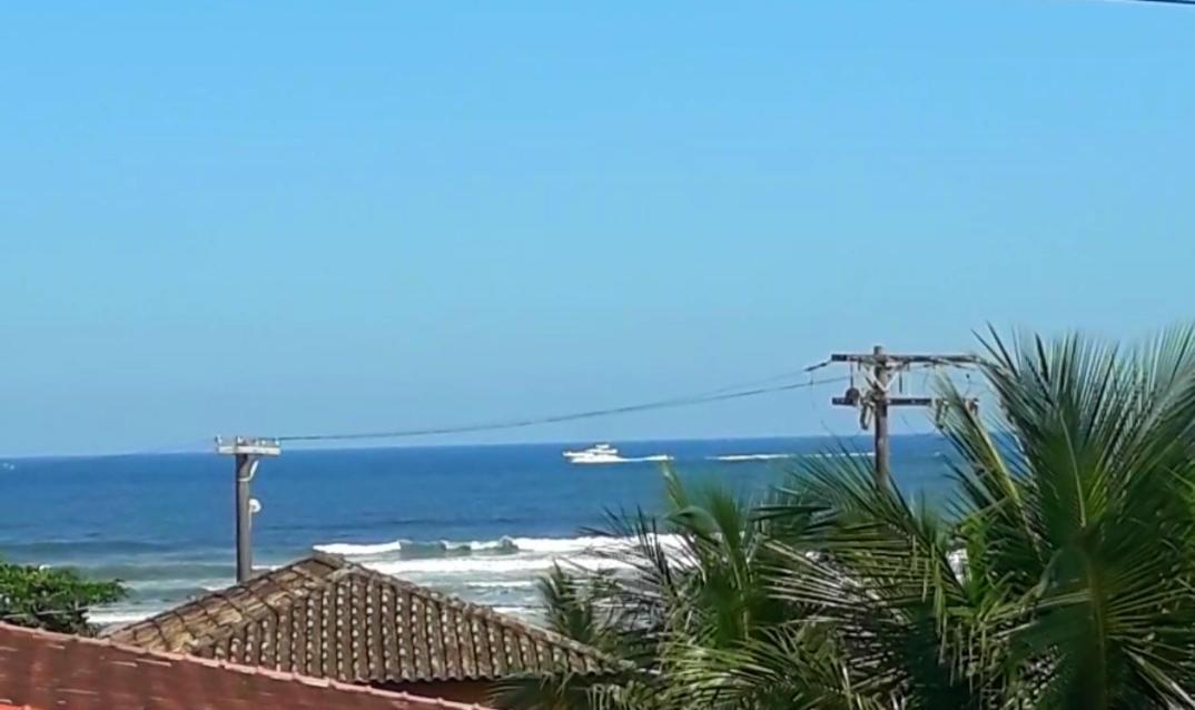 Appartamento Apto Frente Ao Mar Bertioga Esterno foto