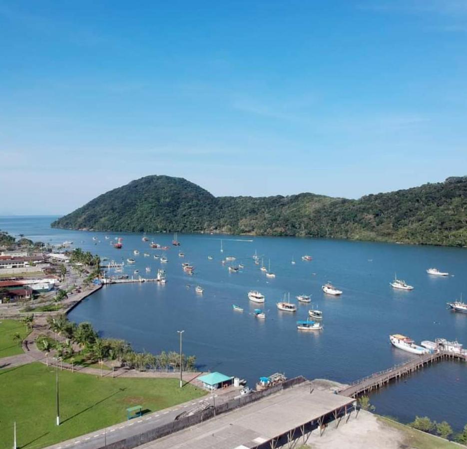 Appartamento Apto Frente Ao Mar Bertioga Esterno foto