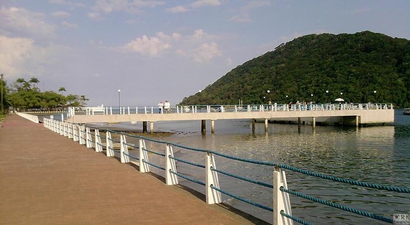 Appartamento Apto Frente Ao Mar Bertioga Esterno foto